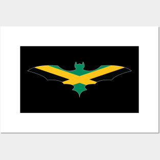 Jamaican Bat Flag Posters and Art